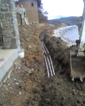 Excavating-- custom design water systems